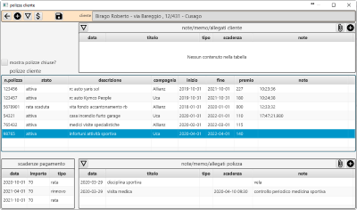 polizze cliente